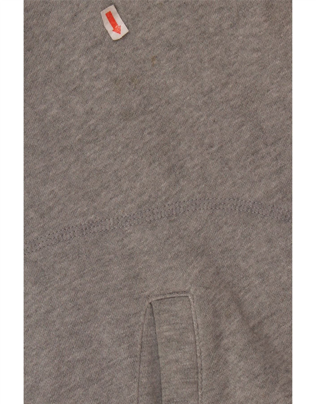 MAJESTISK Dame New York Yankees Hættetrøje med lynlås UK 14 Medium Grå