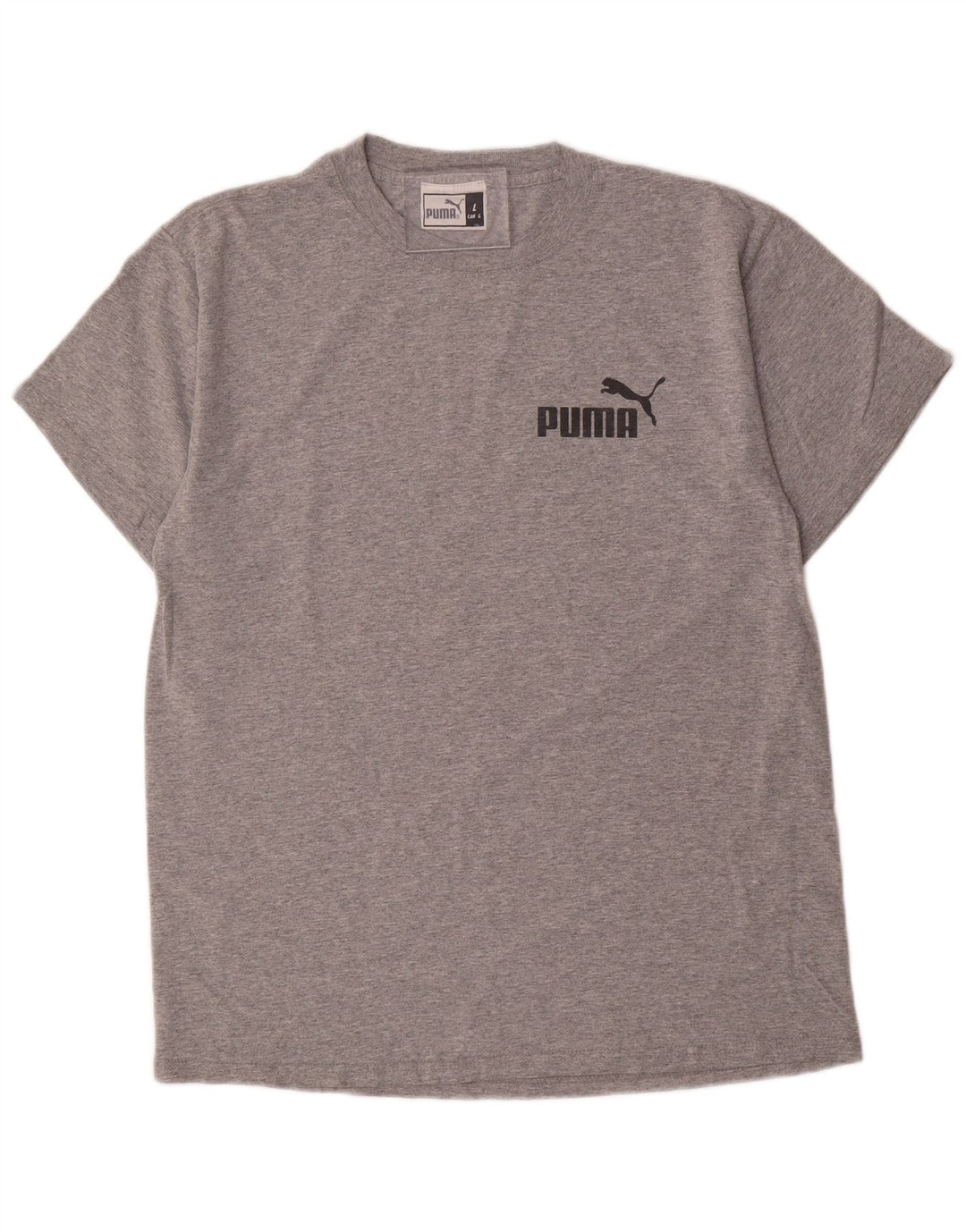 PUMA Grafisk T-shirt top til mænd, stor grå