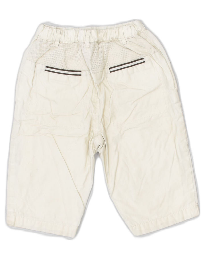 MEXX Baby Boys Cargo Shorts 6-9 Months W16 Off White Cotton | Vintage Mexx | Thrift | Second-Hand Mexx | Used Clothing | Messina Hembry 