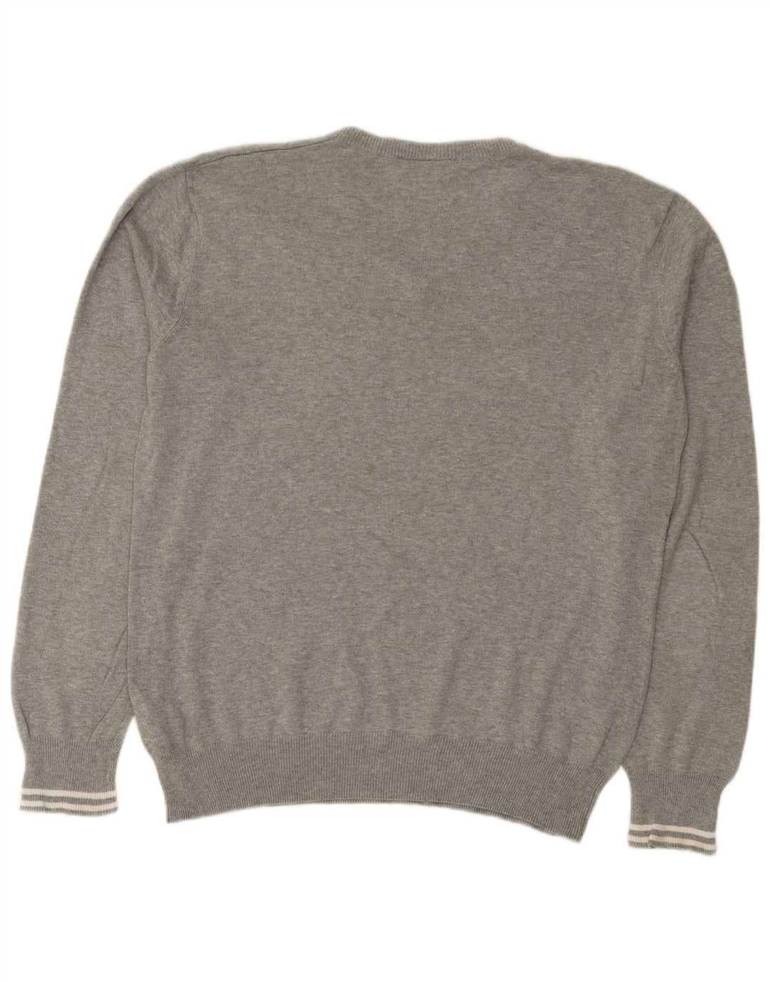 Lotto Herre V-hals sweater Stor Grå Bomuld