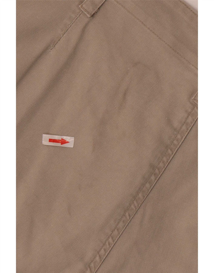 Vintage Herre Cargo Shorts 2XL W38 Grå Bomuld