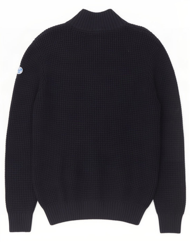 North Sails Herre Cardigan Sweater Medium Marineblå Bomuld