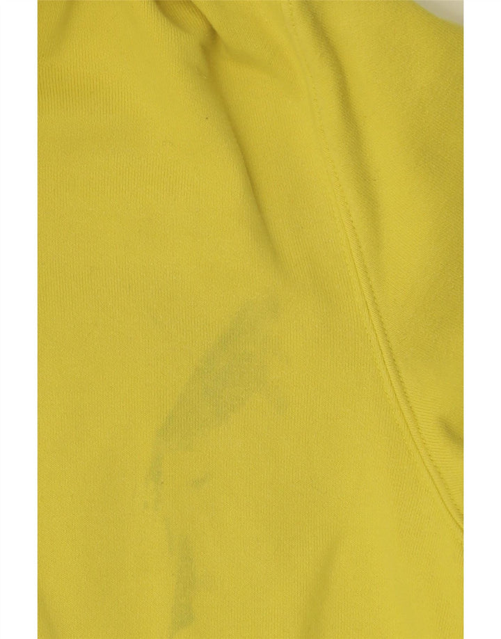 CHAMPION Mens Hoodie Jumper Large Yellow Cotton Vintage Champion and Second-Hand Champion from Messina Hembry 