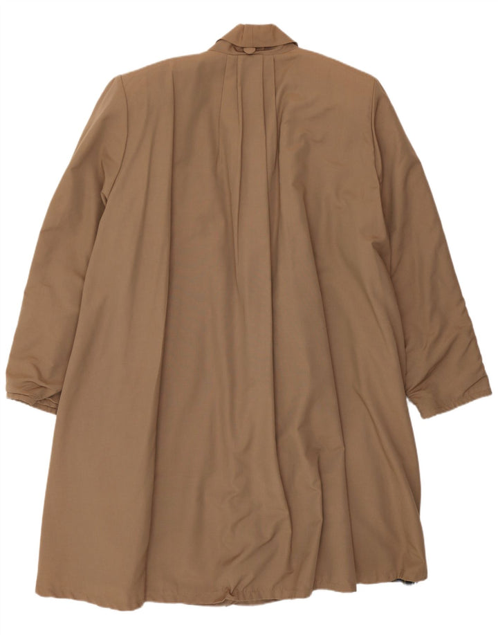 Vintage overfrakke til kvinder UK 14 Large Beige