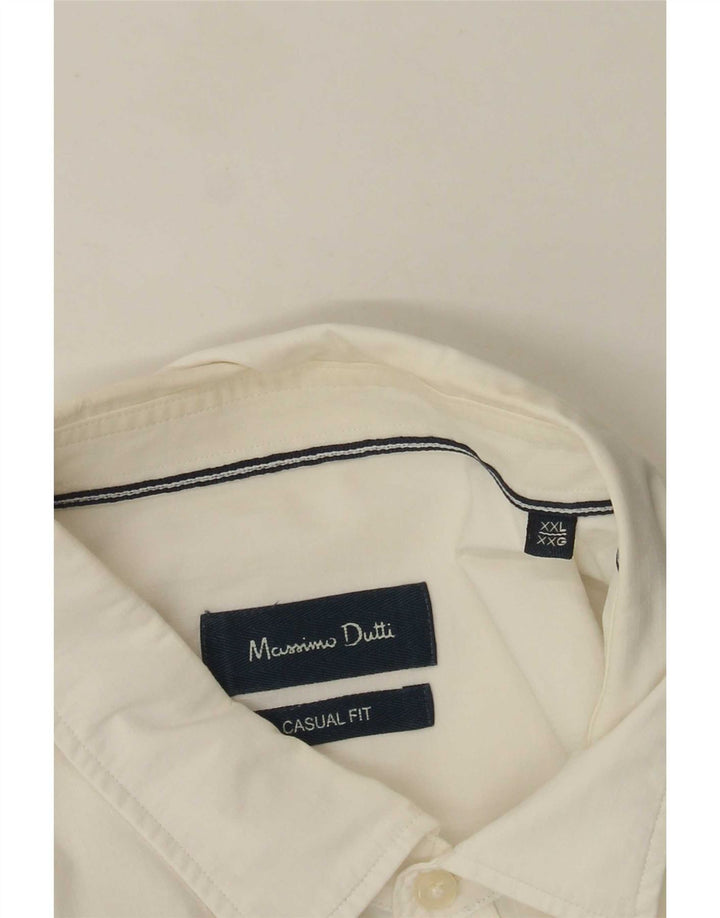 Massimo Dutti Herreskjorte 2XL Hvid
