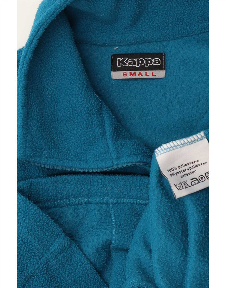 Kappa Dame Fleecejakke UK 10 Lille Blå Polyester
