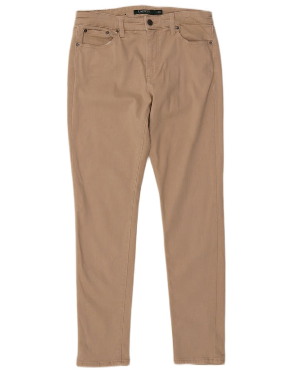 Ralph Lauren Dame Skinny Jeans US 6 Medium W30 L29 Beige Bomuld