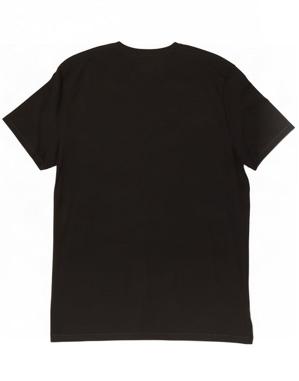 Wrangler Mens Bob Marley Graphic T-Shirt Top Large Black Cotton