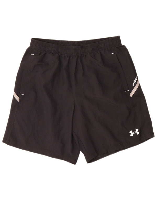 Under Armour Herre Sportshorts Medium Sort Polyester