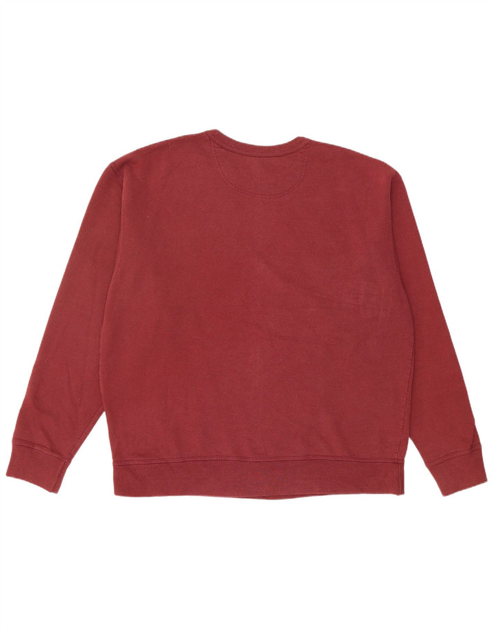 CHAMPION Mens Sweatshirt Jumper XL Burgundy Cotton