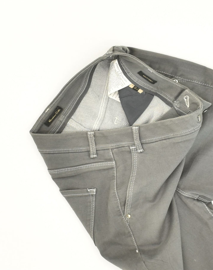 MASSIMO DUTTI Womens Denim Shorts US 6 Medium W26 Grey Cotton | Vintage Massimo Dutti | Thrift | Second-Hand Massimo Dutti | Used Clothing | Messina Hembry 