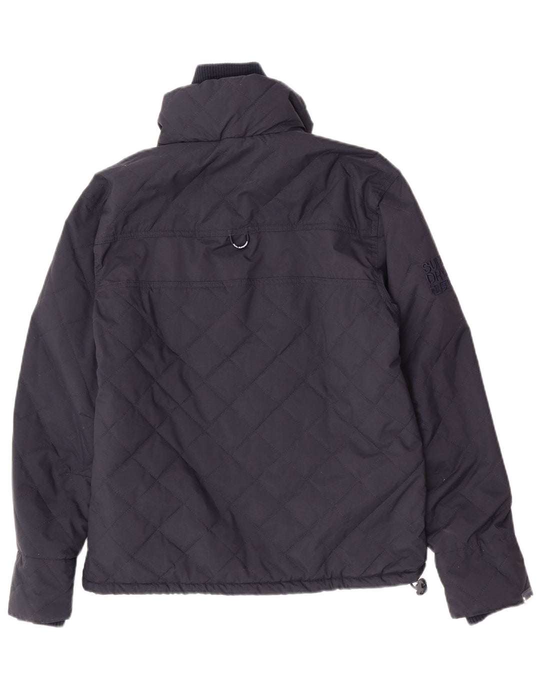 Superdry Polstret Herrejakke UK 38 Medium Navy Blue Nylon