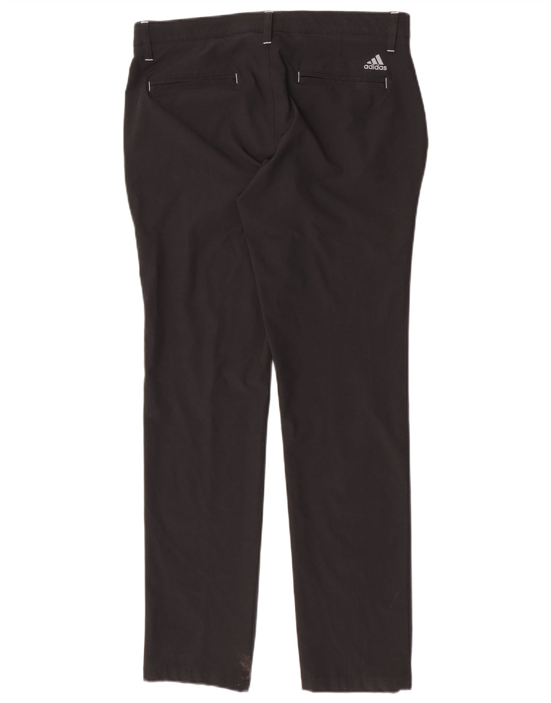 Adidas Herre Slim Chino Bukser W32 L32 Sort Polyester