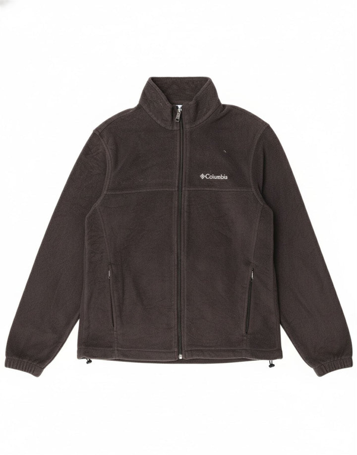Columbia Herre Fleecejakke UK 38 Medium Sort Polyester