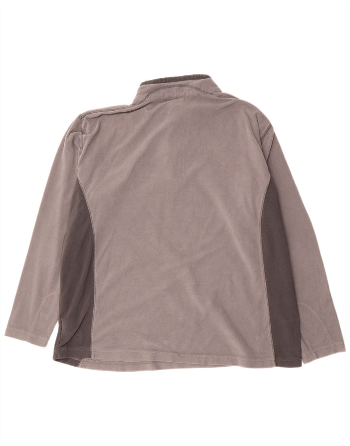 Columbia Herre lynlås-hals Fleece Jumper XL Grå Colourblock Polyester