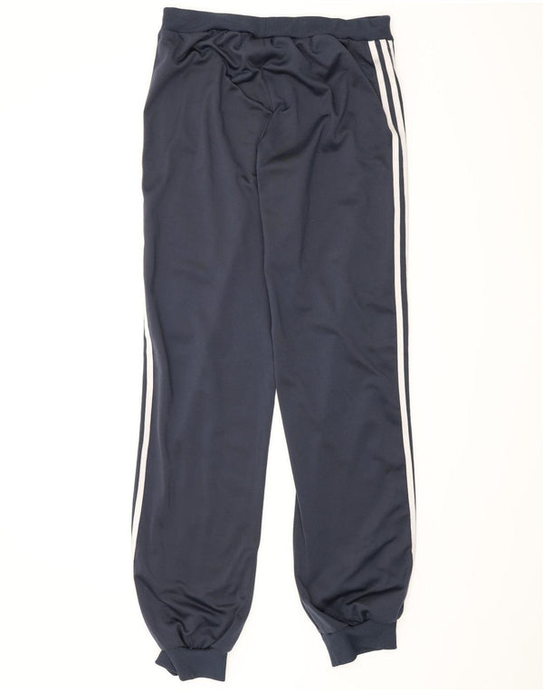 Adidas Træningsdragt til mænd Joggers UK 38/40 Medium Navy Blue Polyester