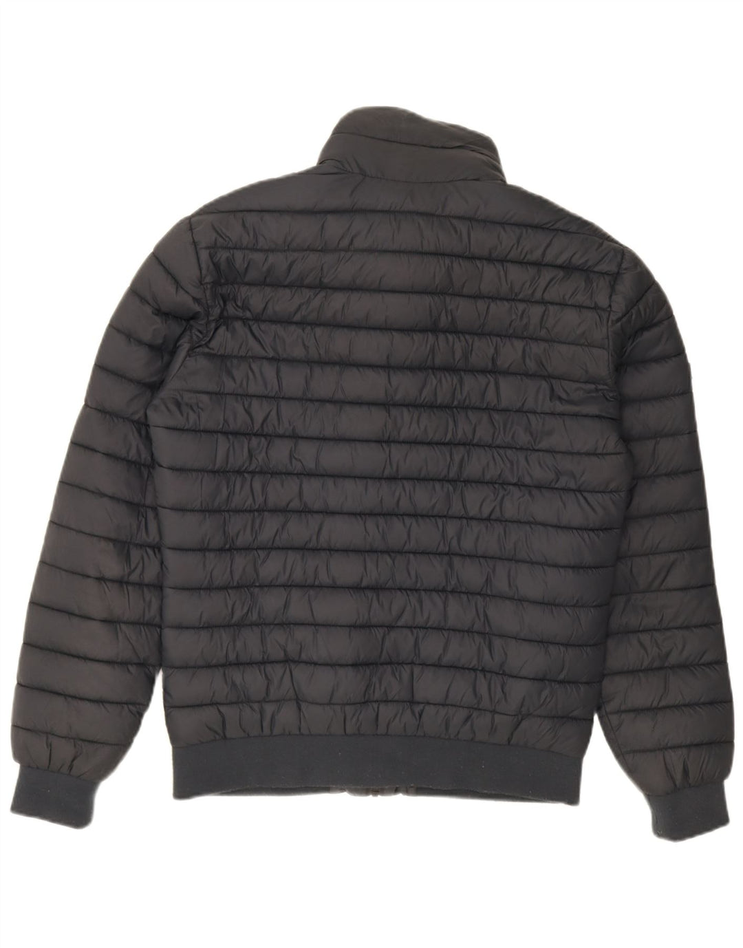 Superdry Polstret jakke til mænd UK 40 Stor marineblå nylon