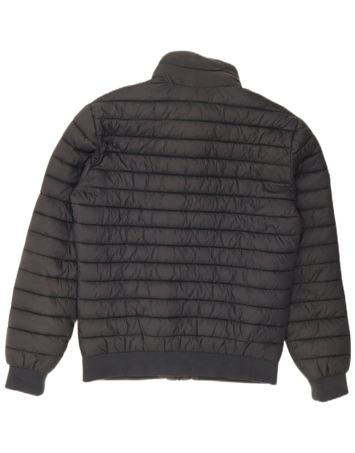 Superdry Polstret jakke til mænd UK 40 Stor marineblå nylon