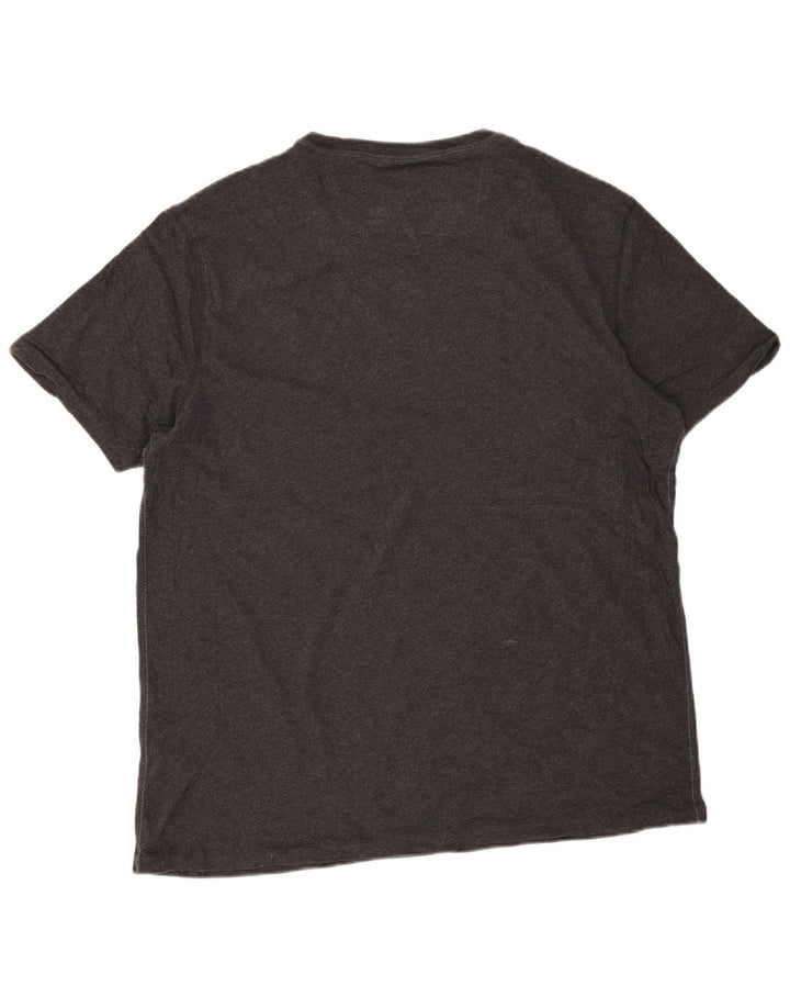 Fat Face Herre T-Shirt Top XL Grå Bomuld