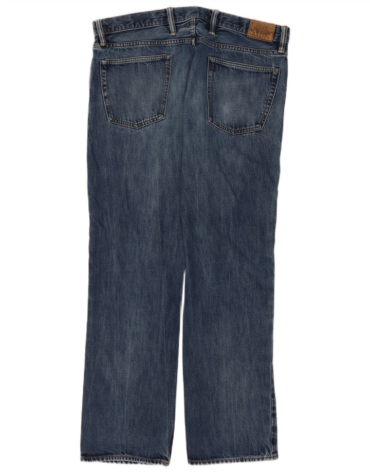 Gap lige damejeans W36 L32 blå bomuld