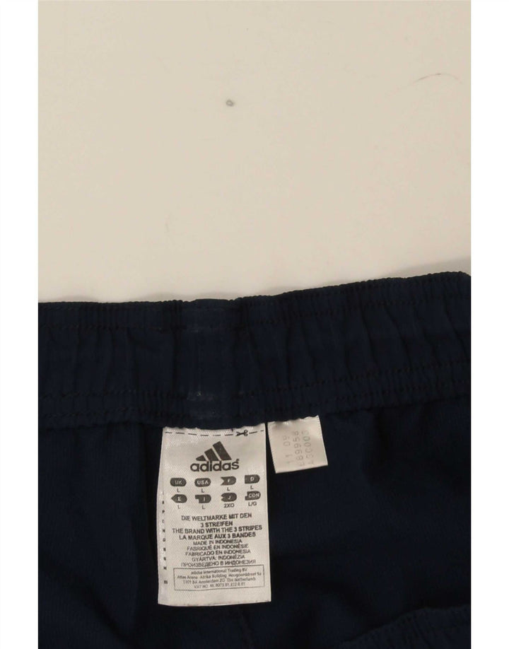 Adidas Sportsshorts til mænd store marineblå polyester