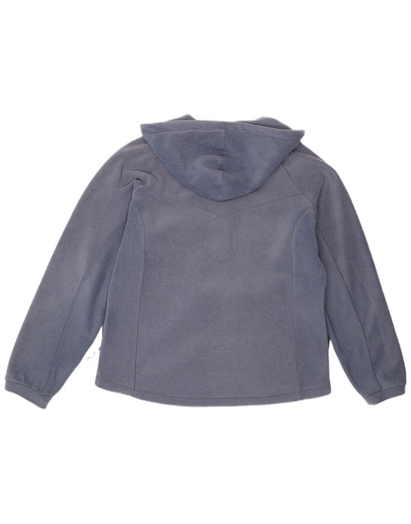 Helly Hansen Dame Hætte Fleecejakke UK 18 XL Blå Polyester