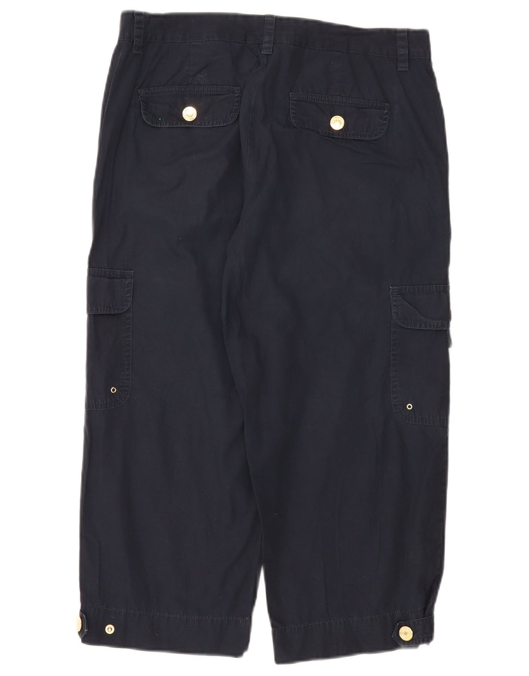 Chaps Dame Lige Capri Cargo Bukser US 8 Medium W32 L21 Navy Blue
