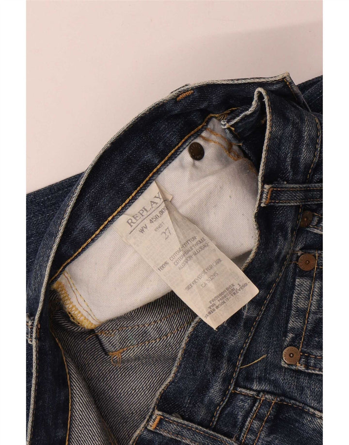 Levi's Straight Jeans til mænd W27 L27 blå bomuld