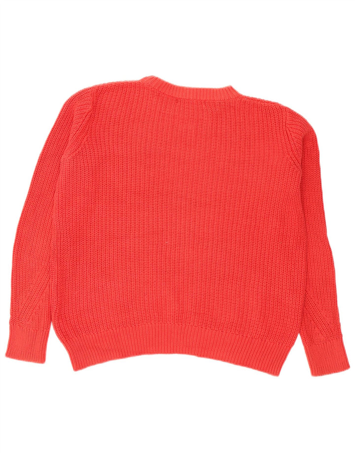 Marks & Spencer Herre sweater med rund hals, lille rød bomuld