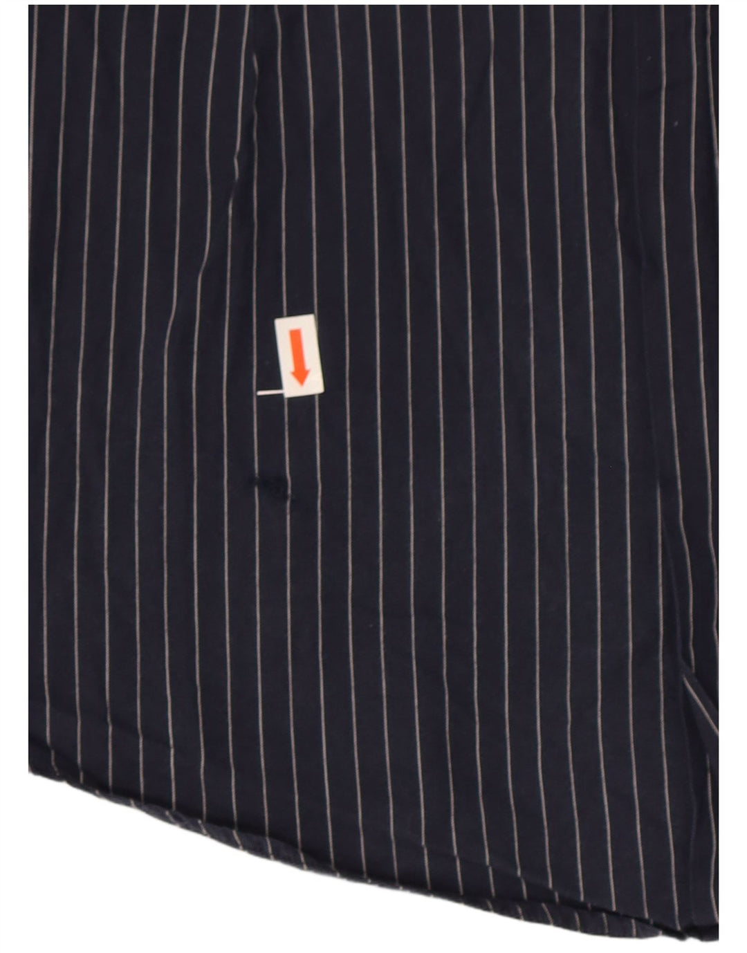 Dolce & Gabbana herreskjorte str. 40 15 3/4 Medium marineblå nålestribe