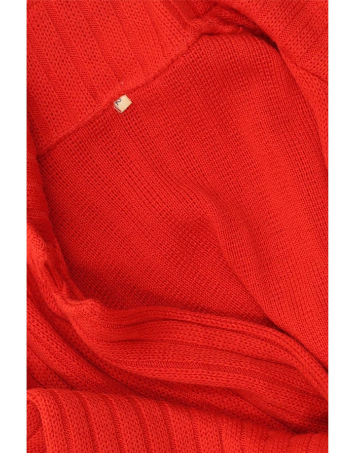 Vintage dame cardigan sweater UK 16 Large Red