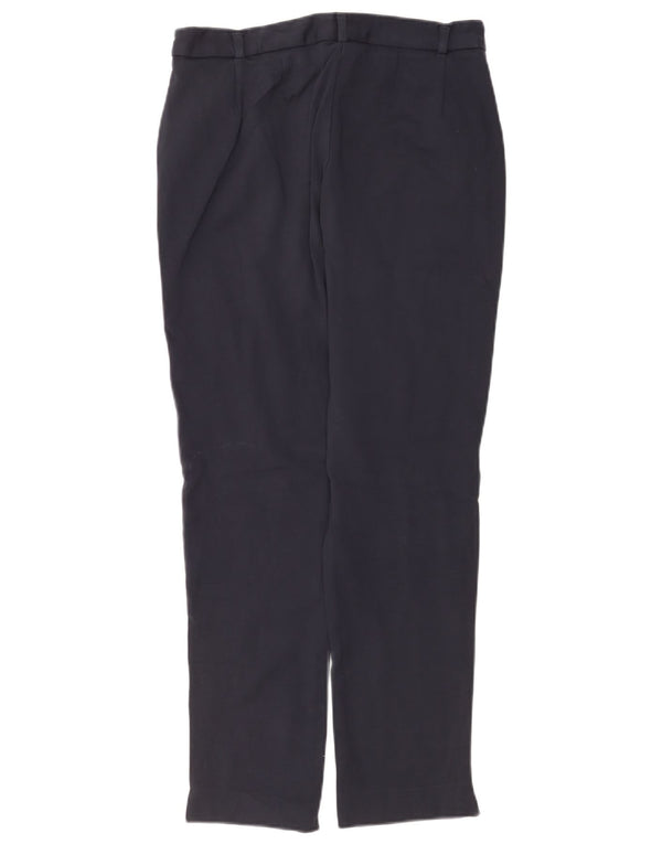 Marks & Spencer Dame Casual Bukser UK 12 Medium W30 L28 Navy Blue