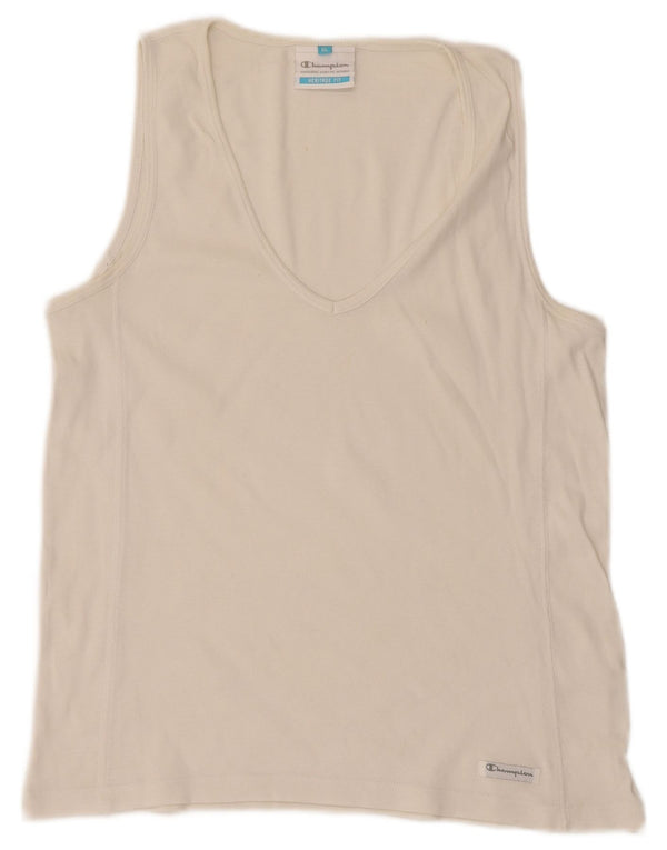 Champion Womens Heritage Fit Vest Top UK 18 XL Hvid