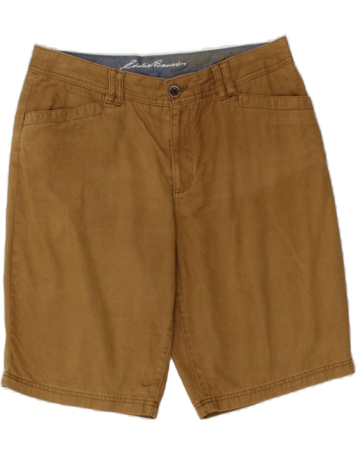 EDDIE BAUER Womens Casual Shorts W34 Large Beige Cotton Vintage Eddie Bauer and Second-Hand Eddie Bauer from Messina Hembry 