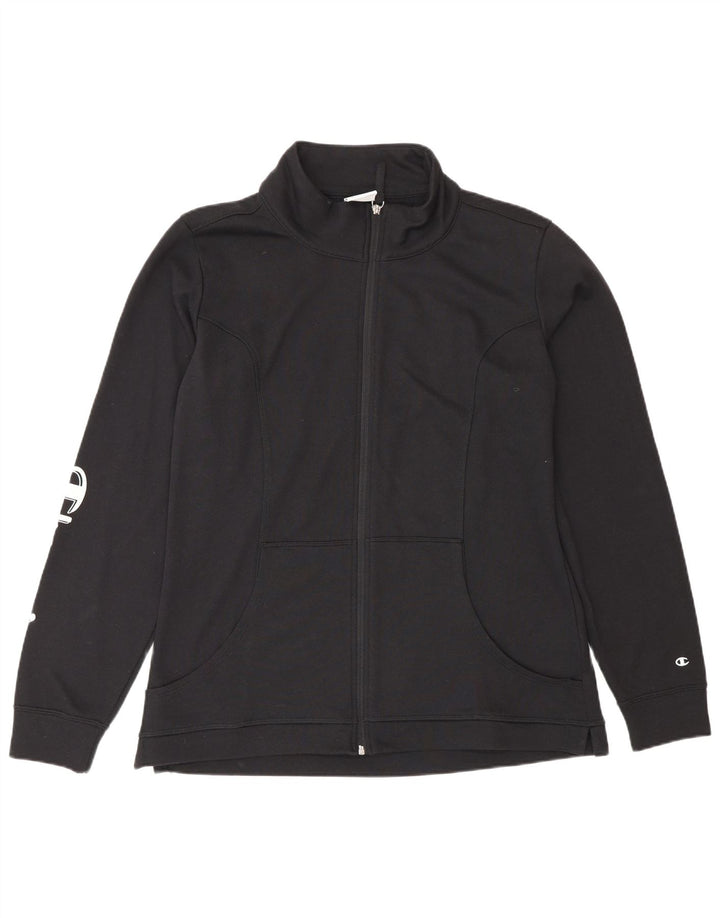 Champion Herre grafisk træningsdragt topjakke XL sort bomuld