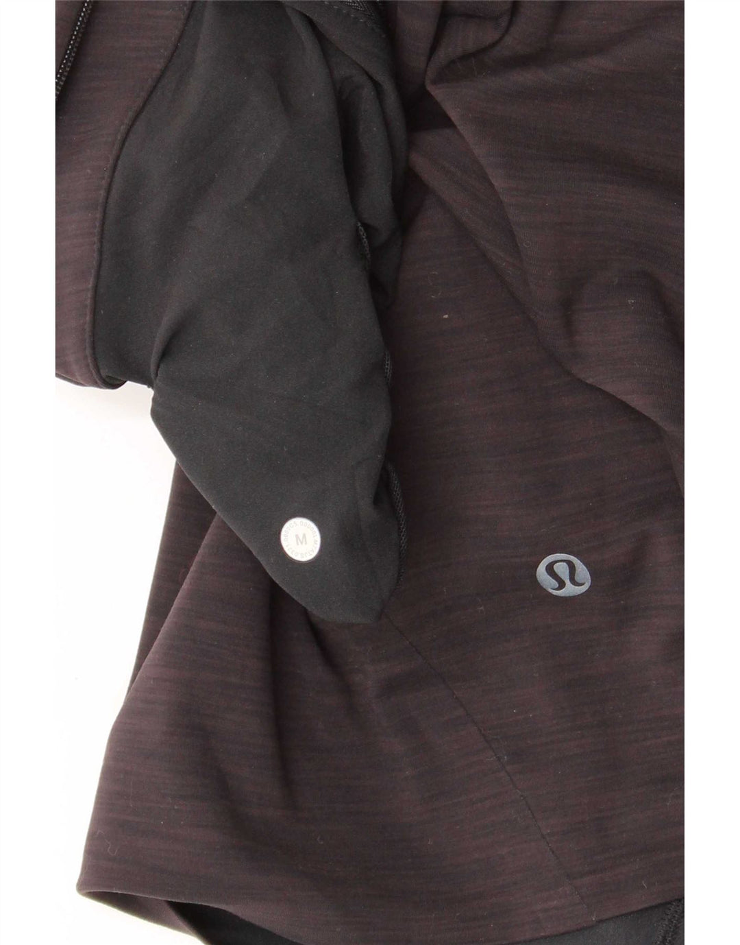 Lululemon Sportshorts til kvinder UK 12 Medium Sort Flecked
