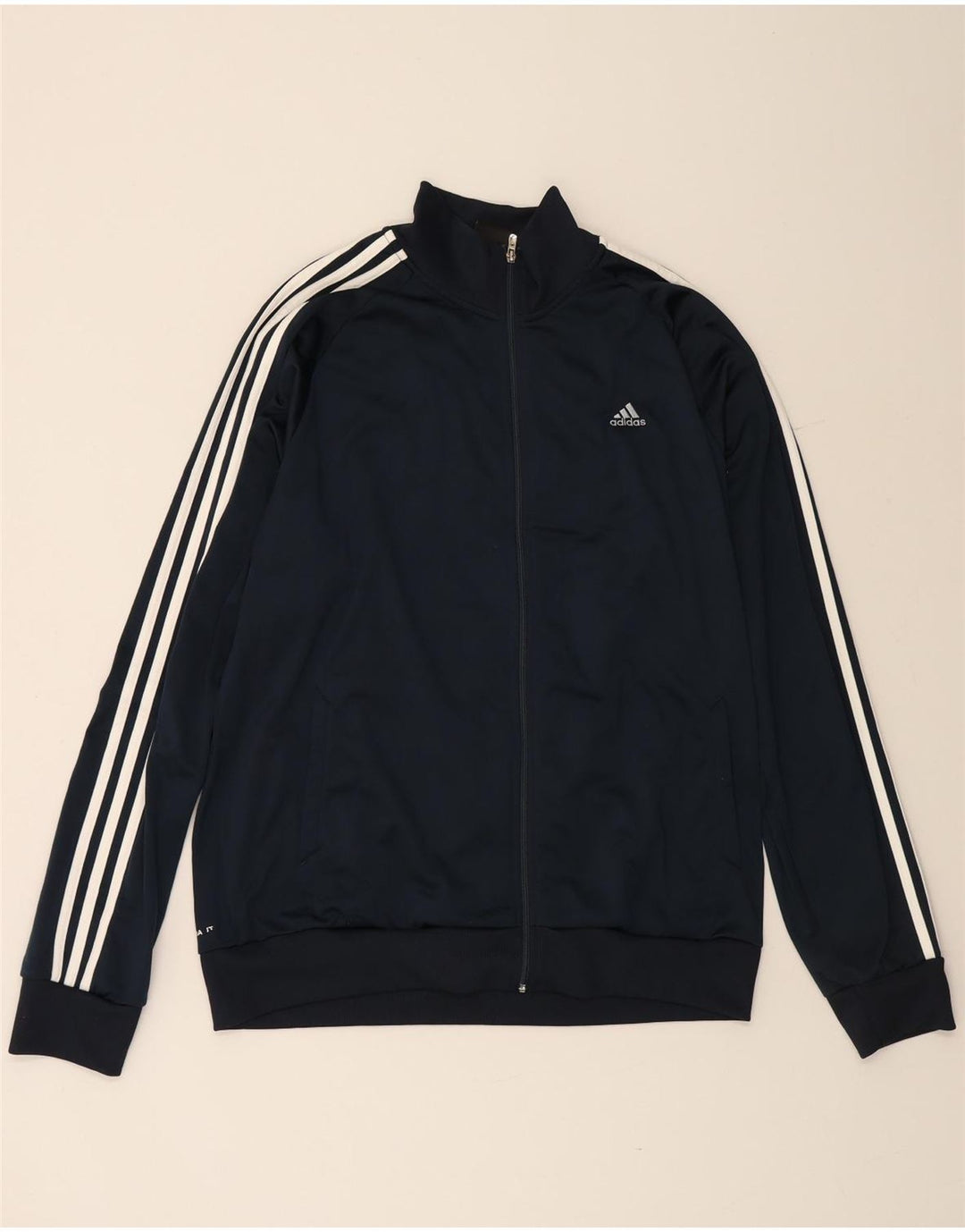 ADIDAS Herre Climalite træningsdragt topjakke XL marineblå polyester