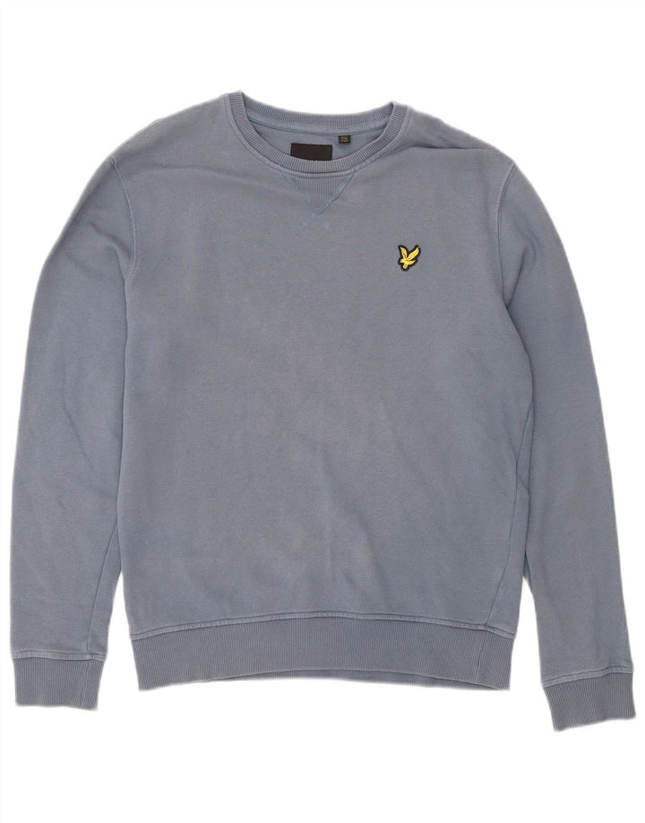 Lyle & Scott Sweatshirt til mænd XS Blå bomuld