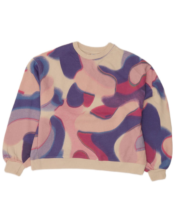 ZARA Sweatshirt Jumper til piger 13-14 år Hvid Colourblock