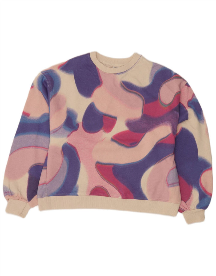 ZARA Sweatshirt Jumper til piger 13-14 år Hvid Colourblock