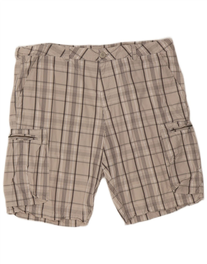 Nike Herre Cargo Shorts W36 Large Beige Ternet Bomuld