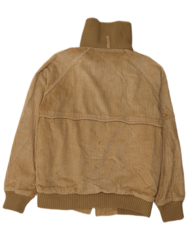 Vintage Herre fløjlsjakke UK 38 Medium Beige