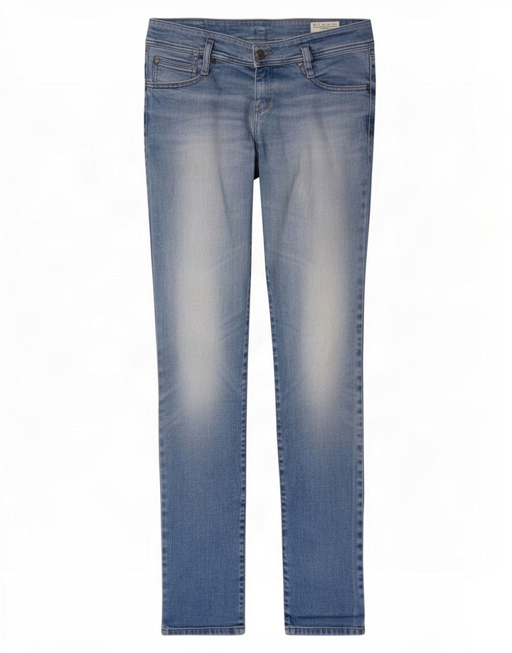 Diesel Dame Slim Jeans W30 L34 Blå Bomuld