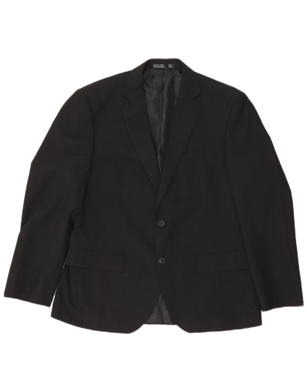 Marks & Spencer Herre Short 2 Button Blazer Jacket UK 40 Medium Black