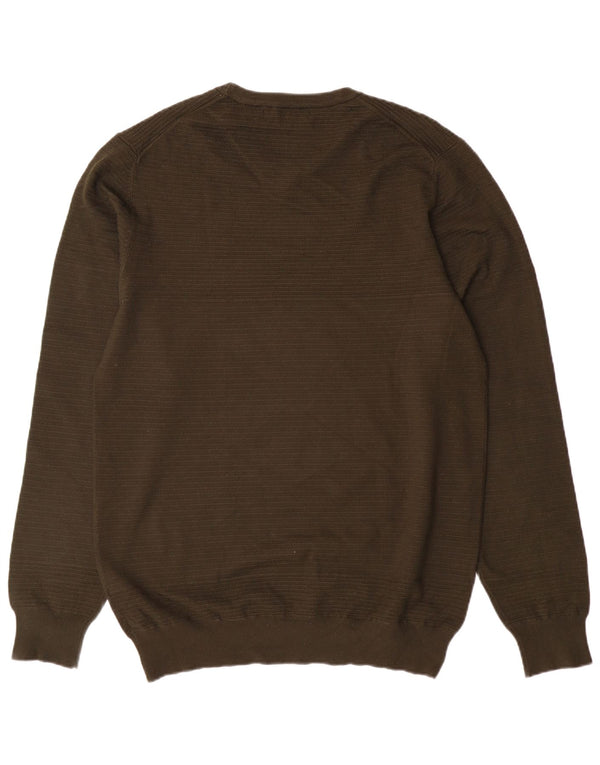 Liu Jo Herre sweater med rund hals 2XL Khaki Viscose
