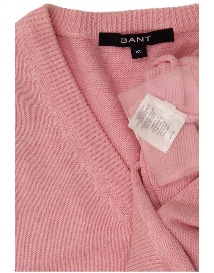 Gant Herrevest Tank Top XL Pink Bomuld