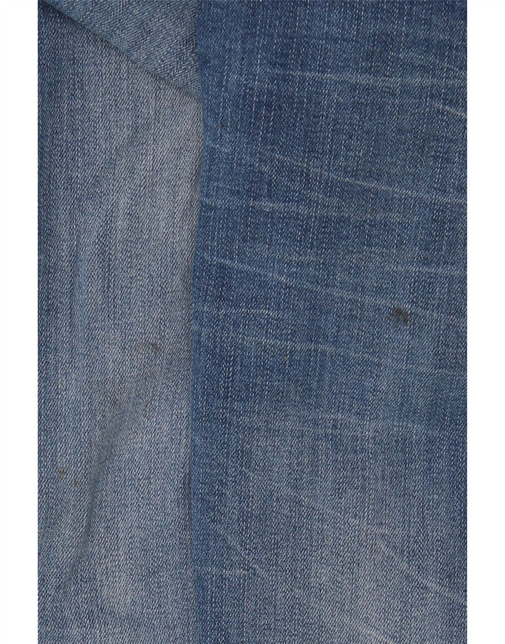 Armani Straight Jeans til mænd W33 L34 Blå Bomuld