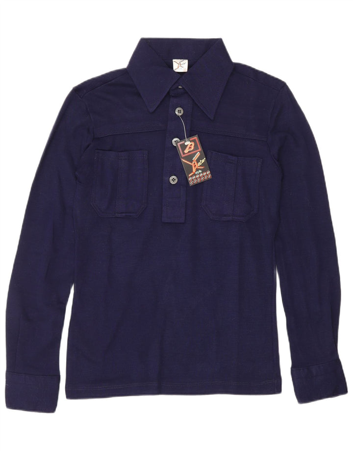 BETA Dame Pullover Shirt US 3 Small Navy Blue Akryl