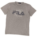 Fila Herre grafisk T-shirt top mellemgrå bomuld