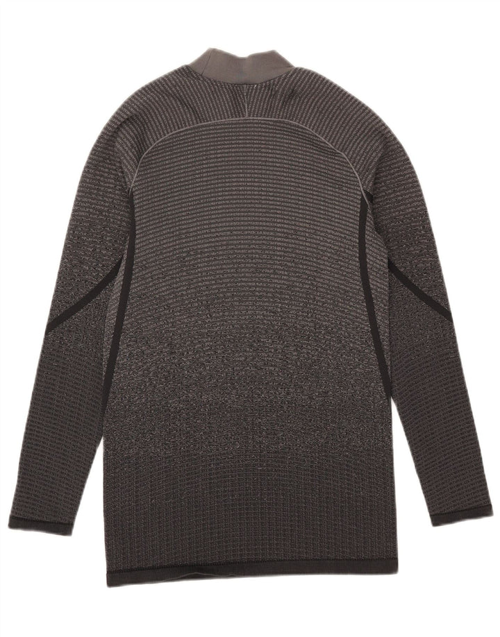 Adidas Herre Top Langærmet Medium Grey Polyester